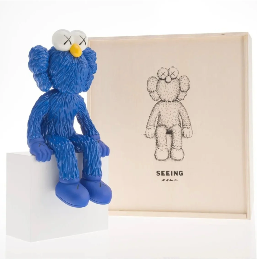 KAWS "Seeing" Lamp Blue