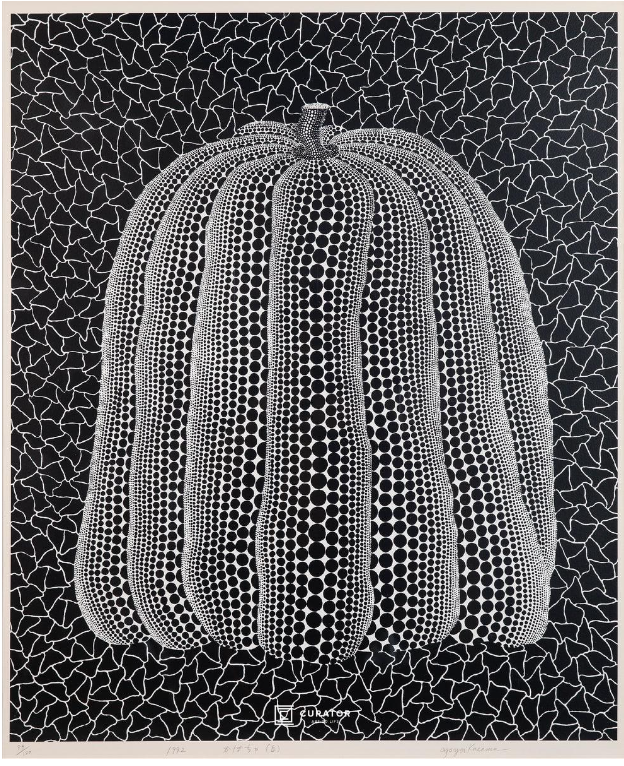 Yayoi Kusama 草間彌生|Pumpkin《南瓜 (白T) 》