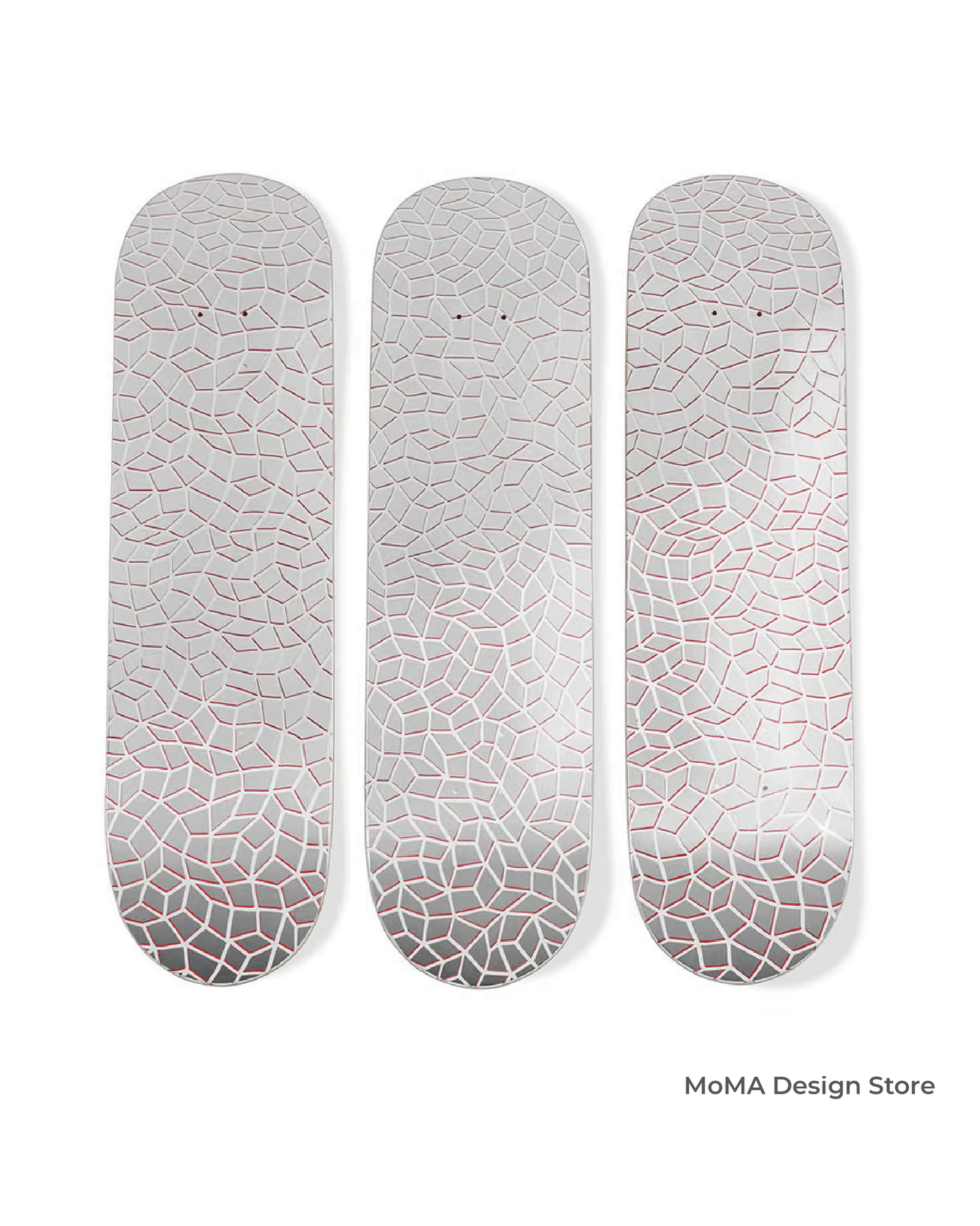 草間彌生 x MoMA 無限網 三連幅限量收藏滑板組|Yayoi Kusama x MoMA: Infinity Nets Skateboard Triptych