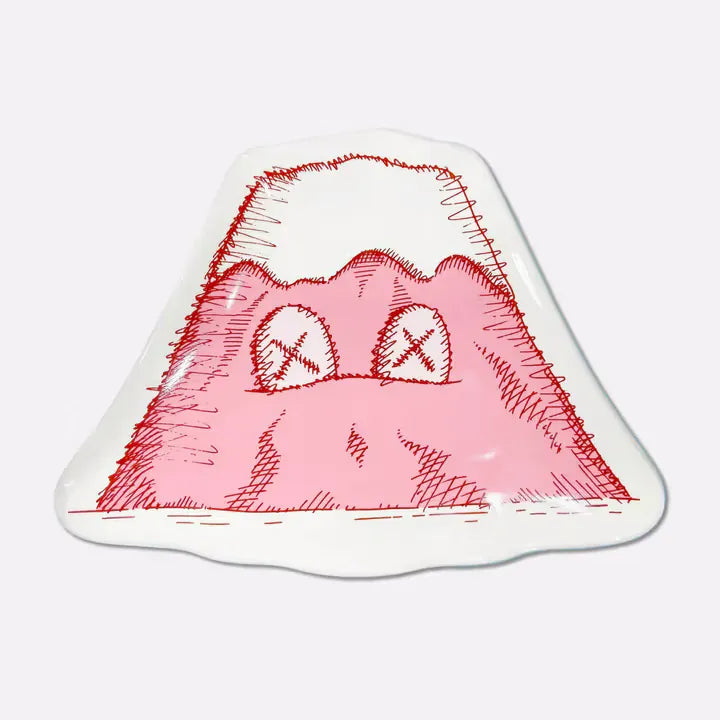 KAWS "HOLIDAY:JAPAN" Mt. Fuji Ceramic Plate Set (Set of 4)