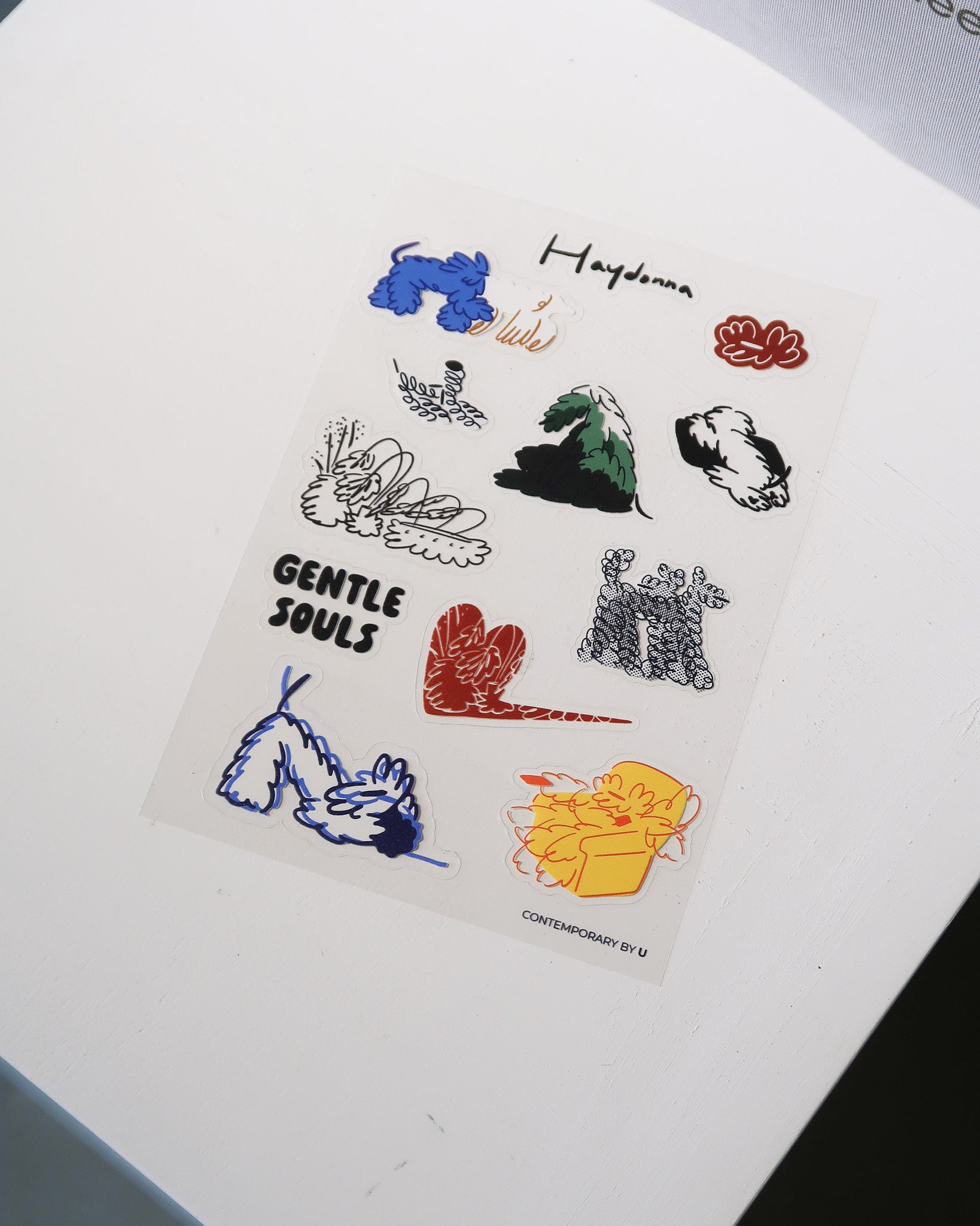HAYDONNA - Gentle Souls 展覽限定 雙透明貼紙