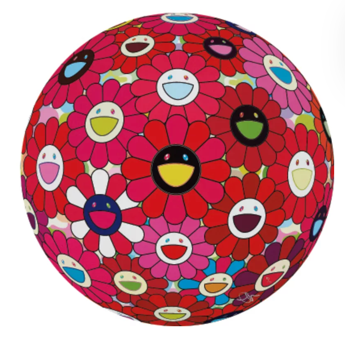 Takashi Murakami -Flower Ball (3D) "Thoughts on Picasso"