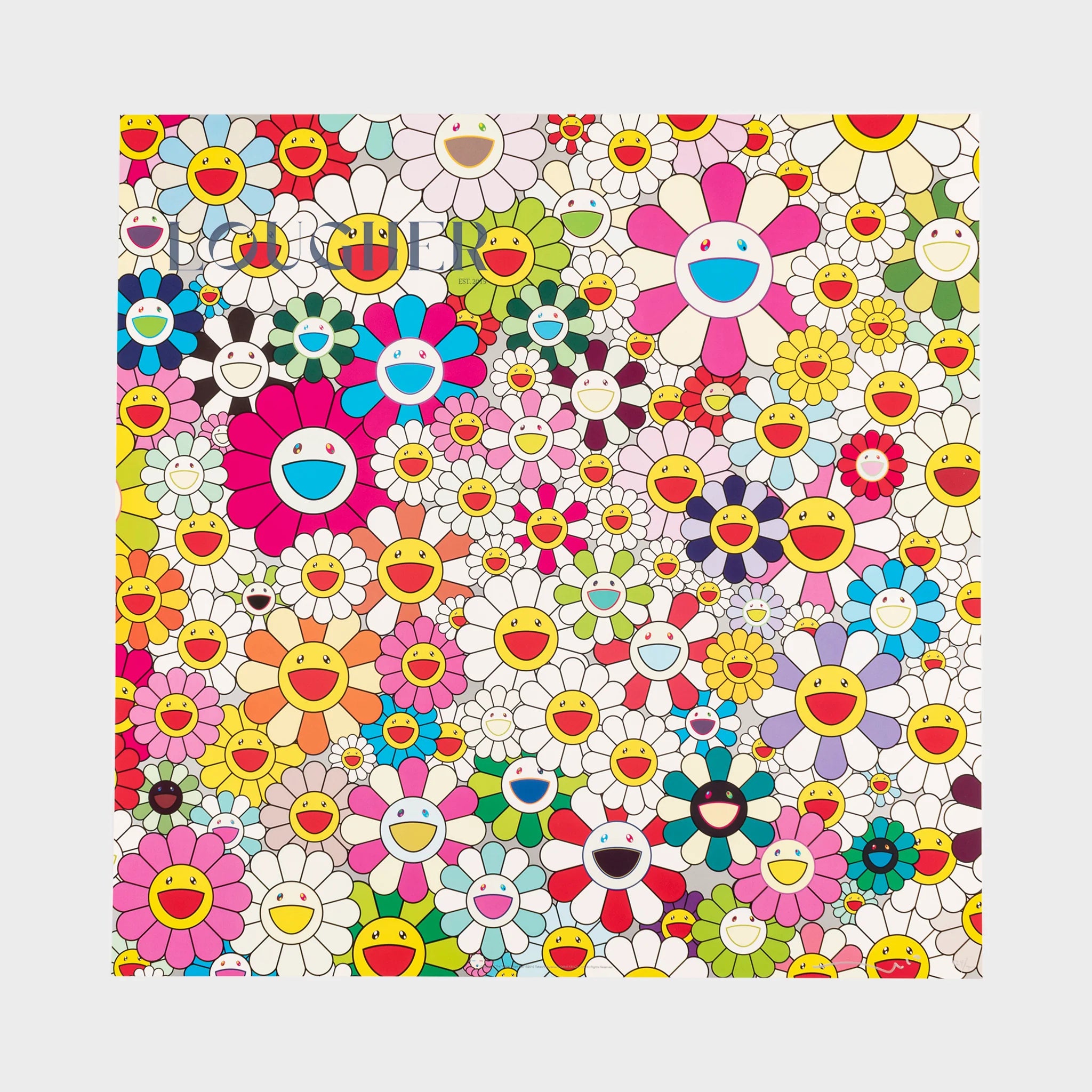 Takashi Murakami -Maiden In The Yellow Straw Hat 2010