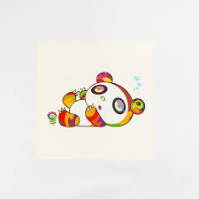 Takashi Murakami -"Panda Cub, Sleepy Time" 2020