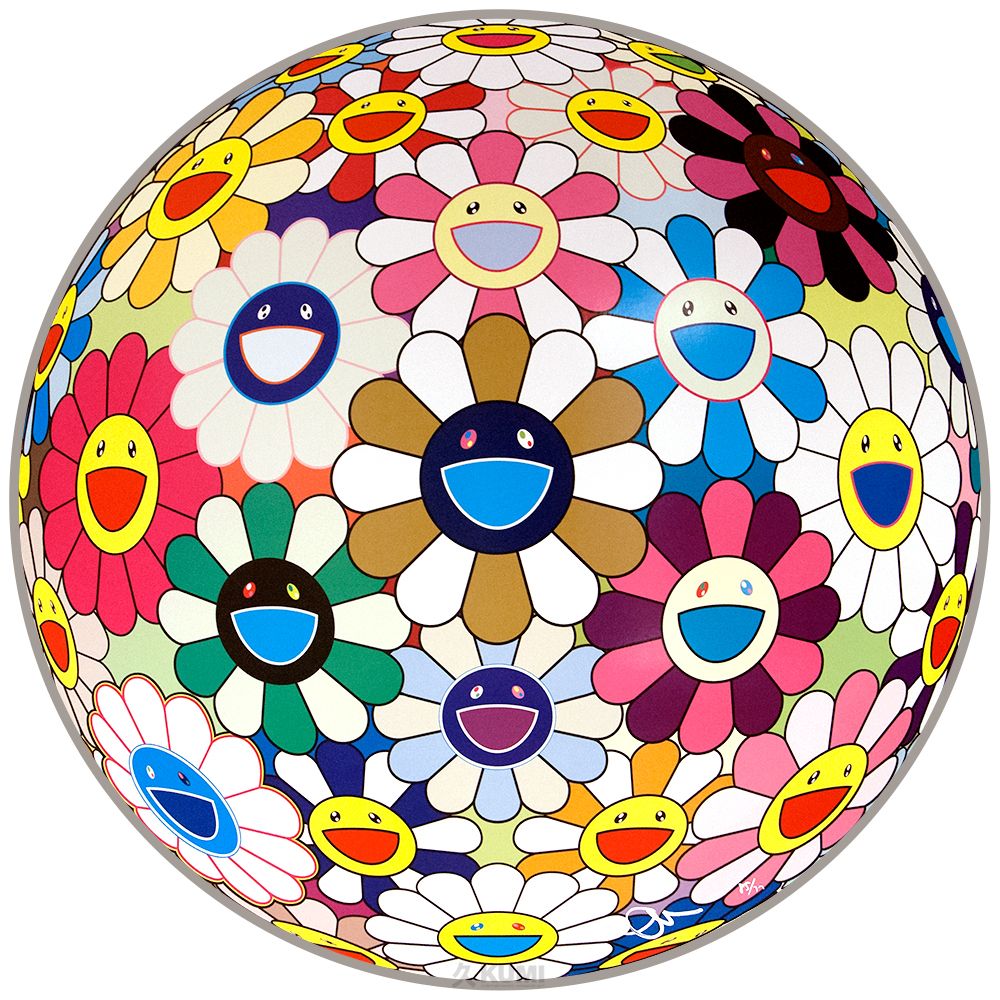 Takashi Murakami -Flower Ball "Autumn" 2004