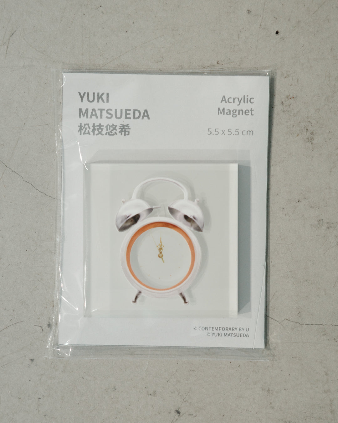 松枝悠希 壓克力磁鐵(2款)|Yuki Matsueda Acrylic Magnet(2 styles)