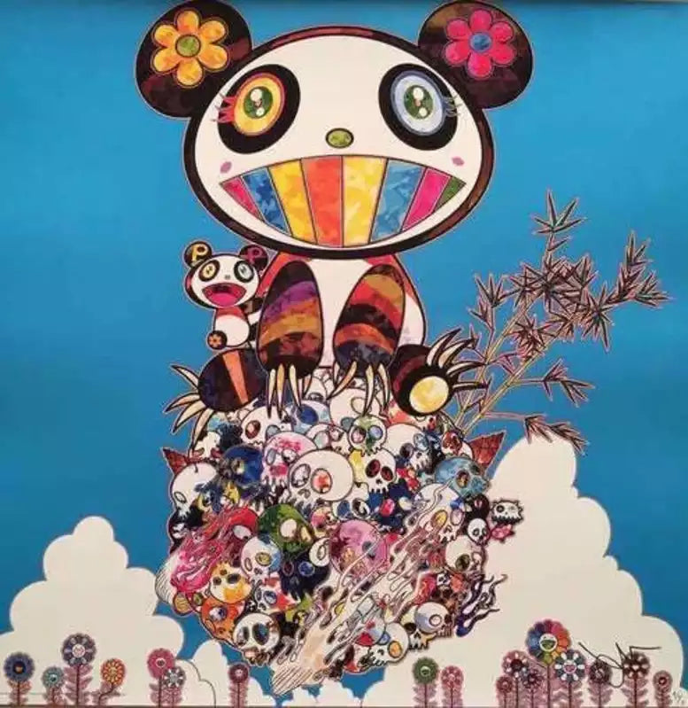 Takashi Murakami -The Pandas Say They're Happy 2014