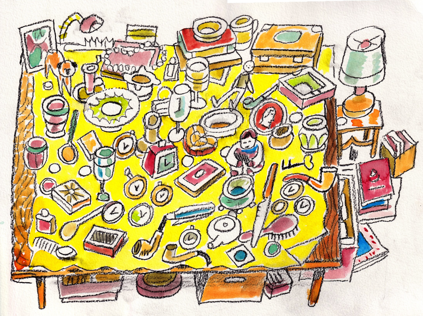 Andrés Lozano -Flea Market 2《跳蚤市場(二)》