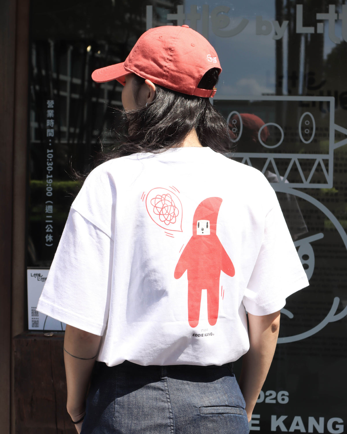 (預購) Eddie Kang｜「說書人」白色短袖「Storyteller」White Tee