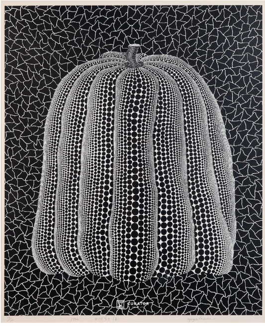 Yayoi Kusama 草間彌生｜Pumpkin《南瓜 (白T) 》