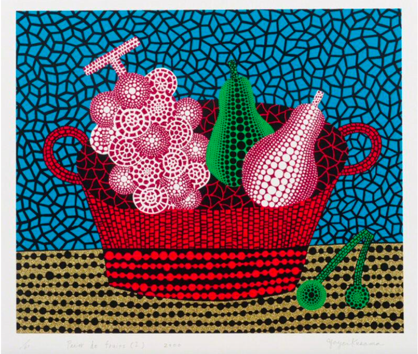 Yayoi Kusama 草間彌生｜水果籃 (i) Panier de Fruits (i)