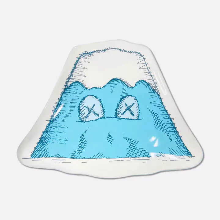 KAWS "HOLIDAY:JAPAN" Mt. Fuji Ceramic Plate Set (Set of 4)