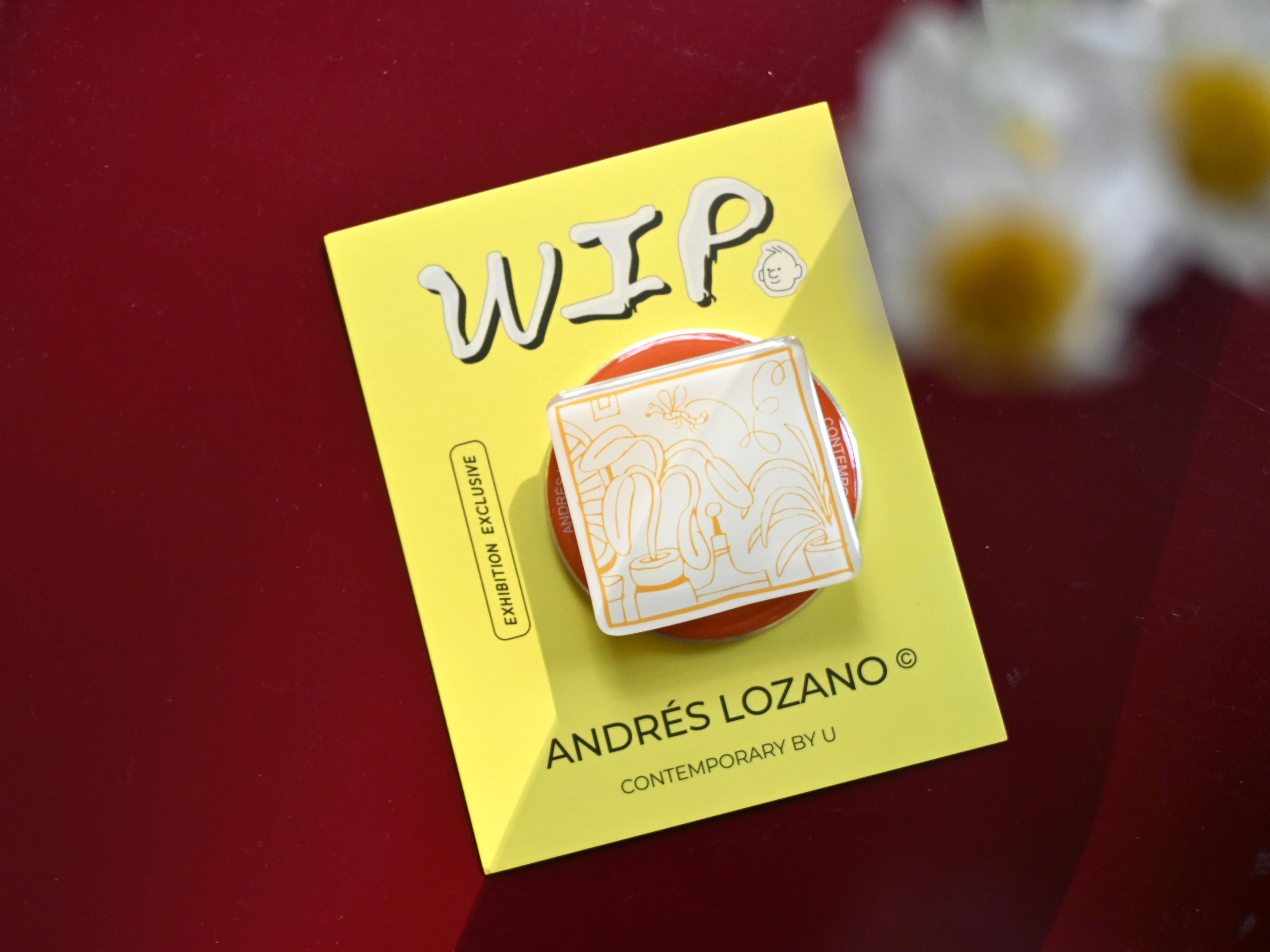 Andrés Lozano's Illustration Magsafe Phone Grip 安德烈斯·洛薩諾漫畫磁吸手機支架