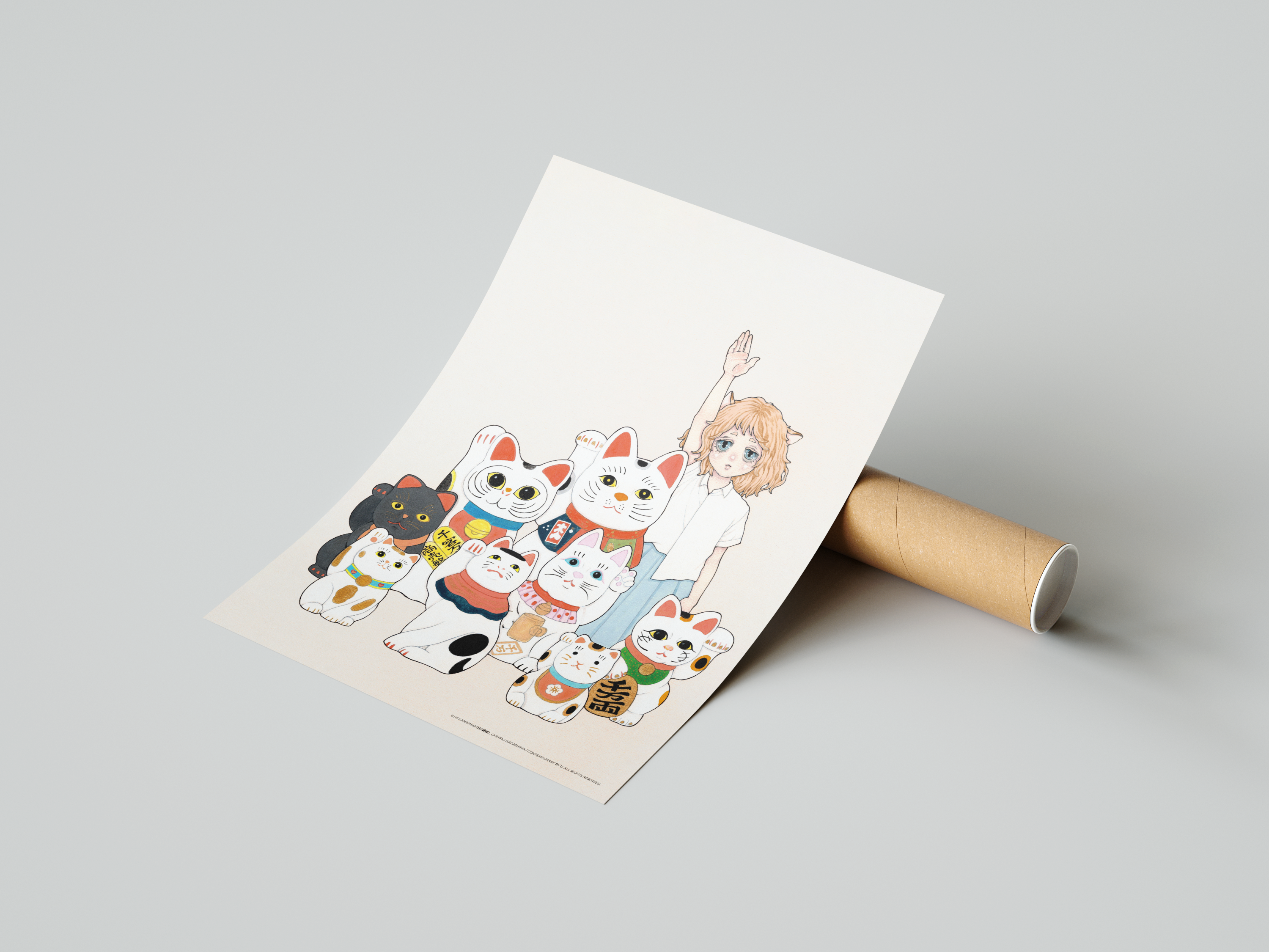 永島千裕｜展覽限定海報組合 Poster Set