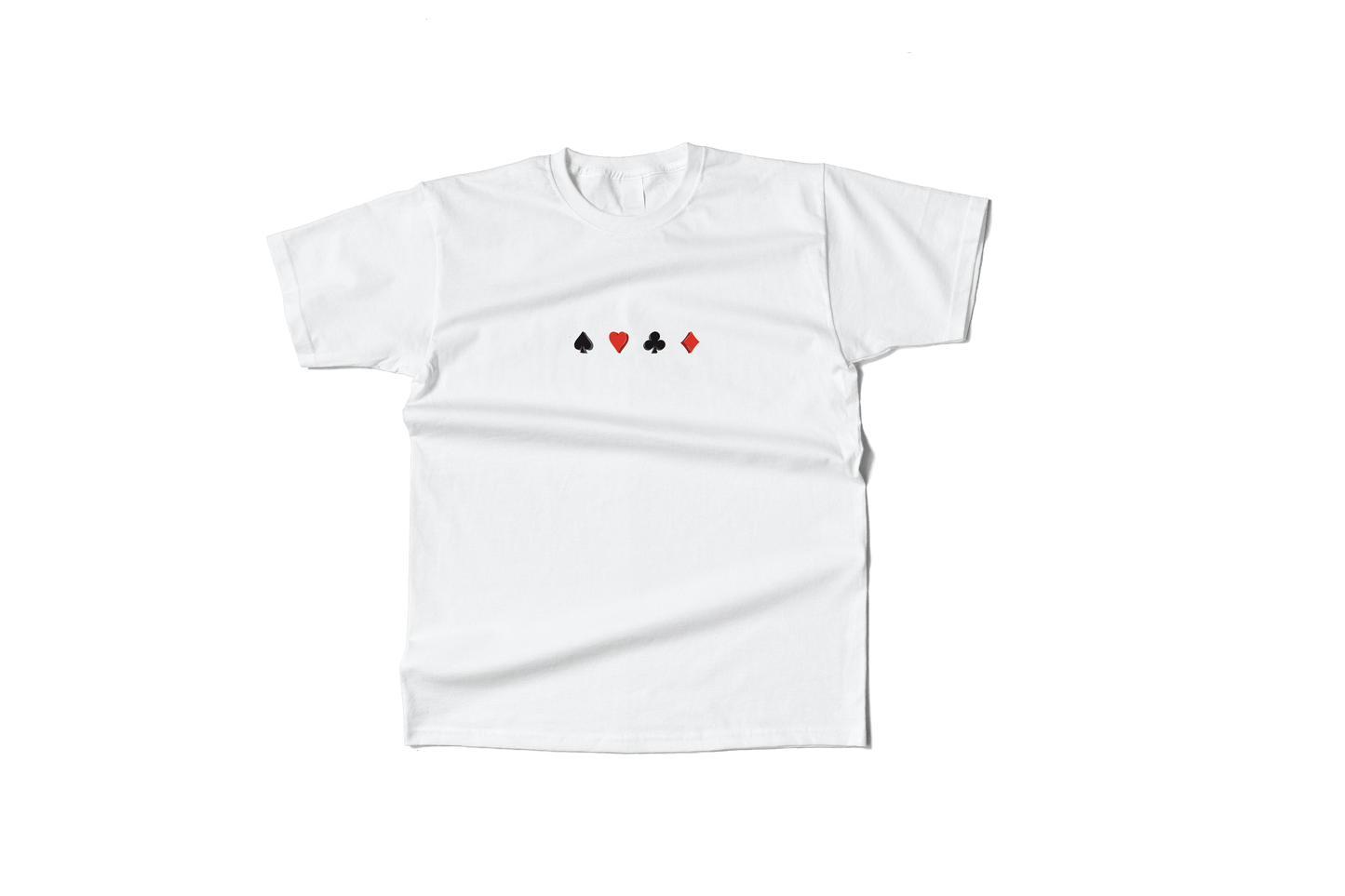 松枝悠希 "Playing Cards Parl" T-shirt 短恤落肩T恤