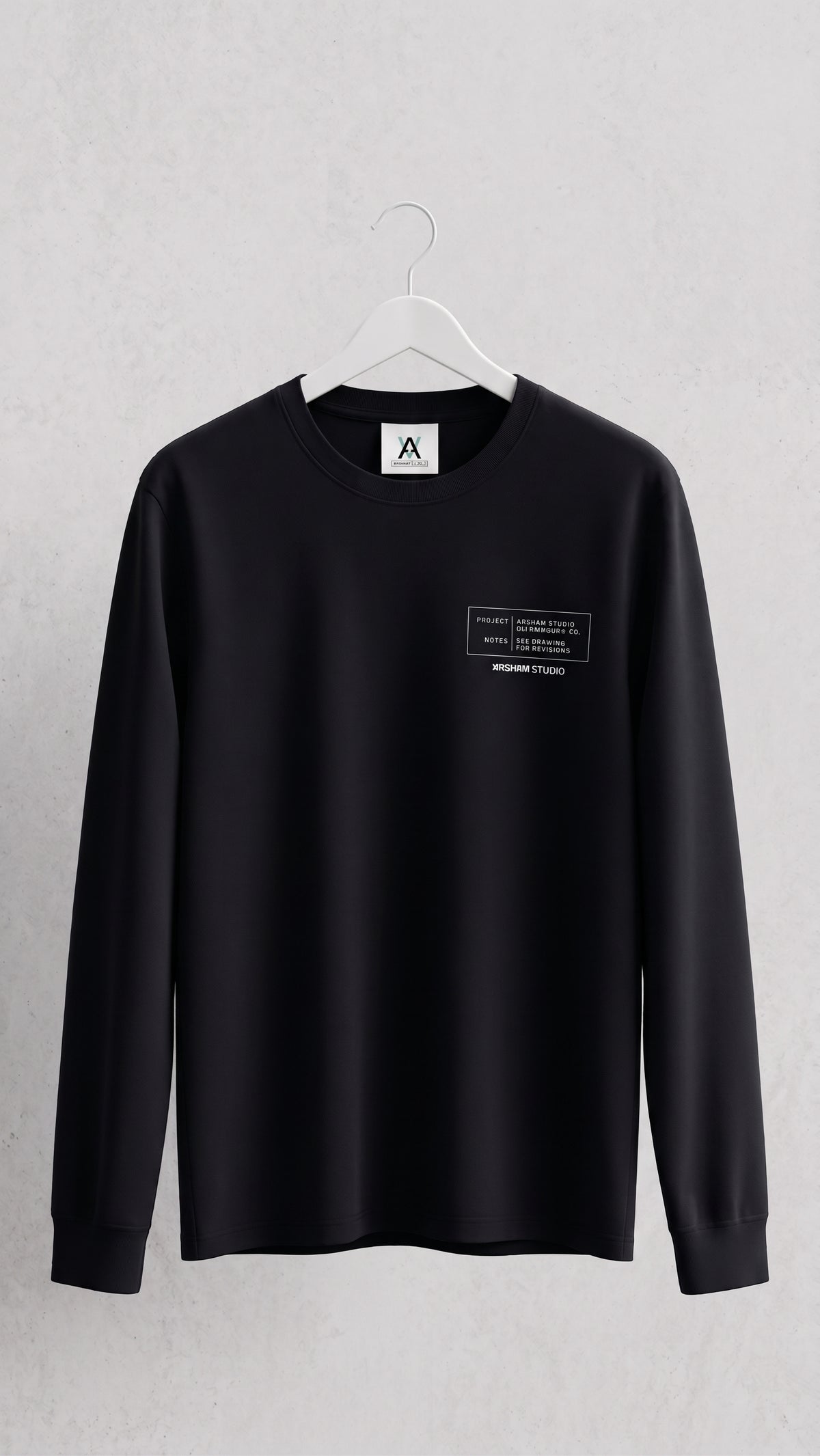丹尼爾・阿沙姆 Daniel Arsham｜Arsham studio限量長袖T恤 Arsham studio Limited Long Sleeve Tee
