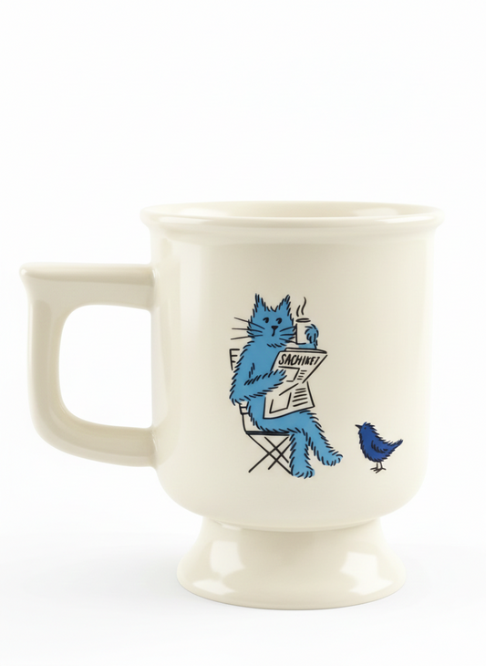 （預購）韓國 Sachiket Sunday Morning 馬克杯｜Sachiket Sunday Morning Pedestal Mug