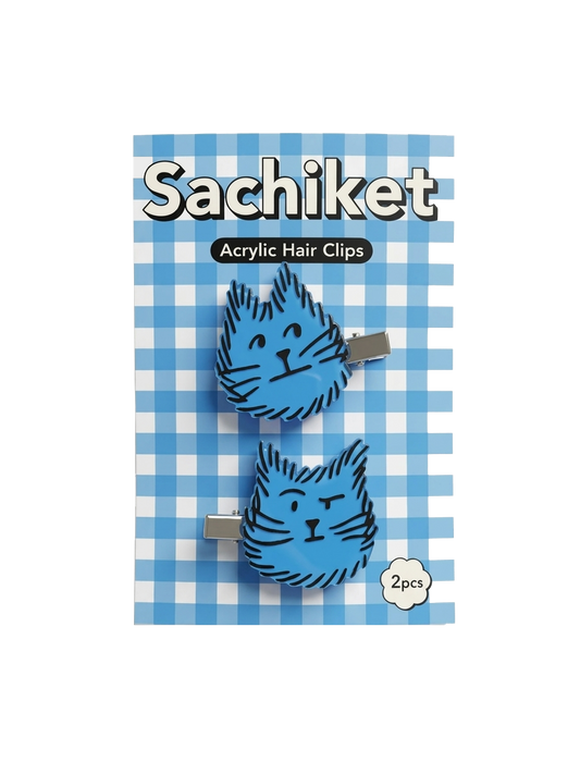 韓國 Sachiket 造型髮夾組｜Sachiket Acrylic Hair Clips