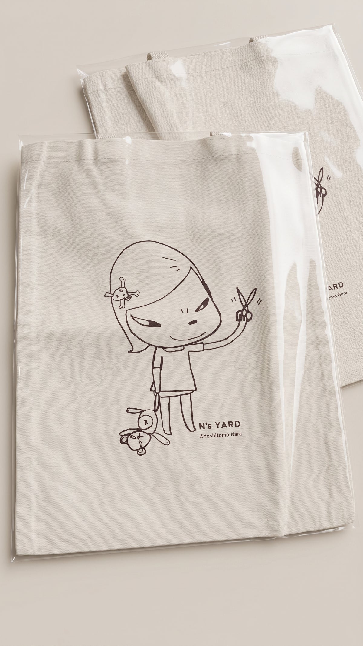 奈良美智 Yoshitomo Nara｜N's YARD 帆布托特包 N's YARD Tote Bag