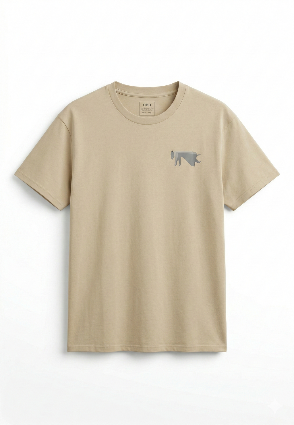 Sonia Alins｜"Calm" 米色短恤  Beige Tee