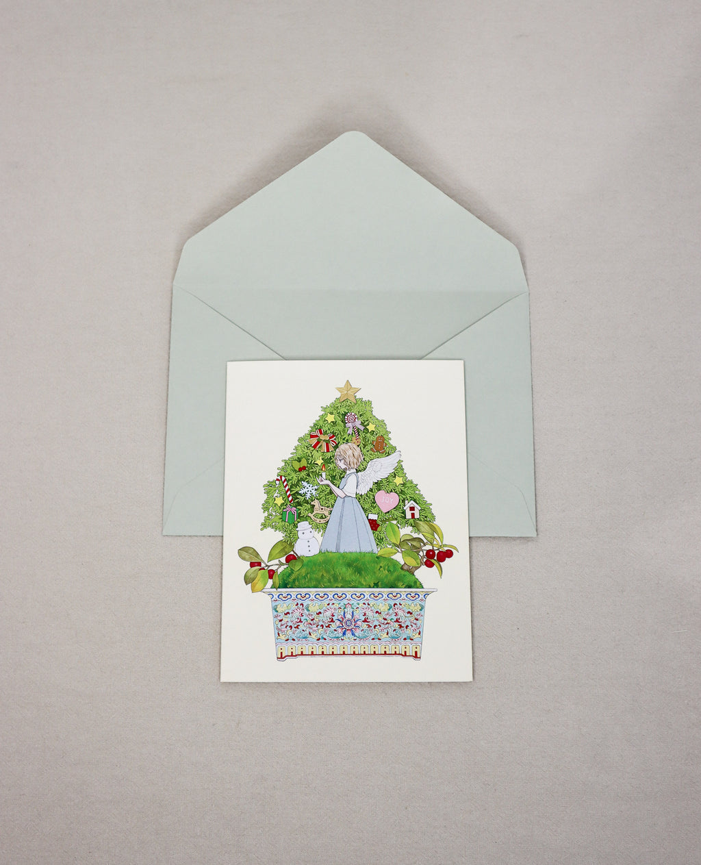 永島千裕 Chihiro Nagashima｜燙金聖誕賀卡組 Gold Foil Christmas Card Set