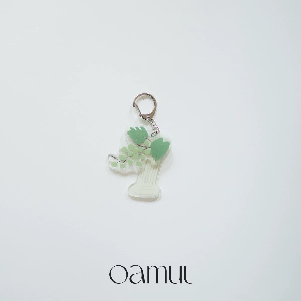 【鹵貓】葡萄和羅馬柱 鑰匙圈