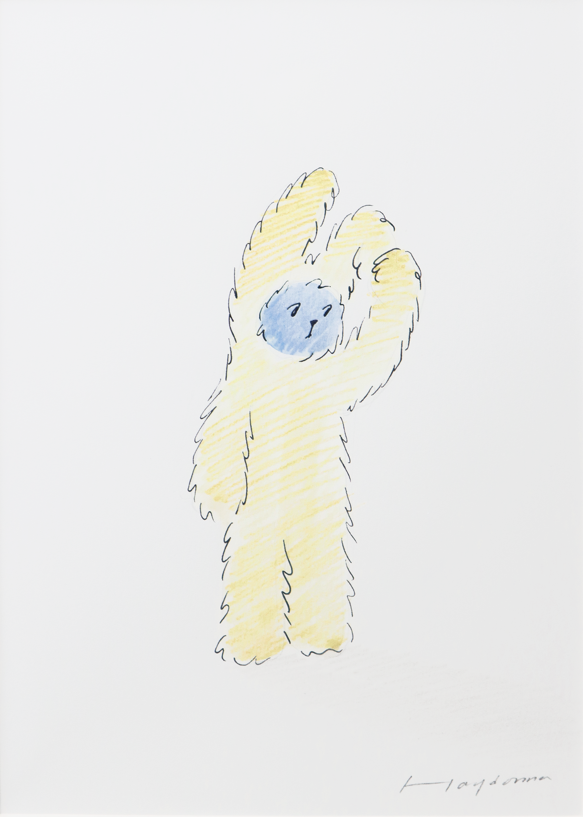 Sachiket [Drawing 1]  | Mixed media on paper