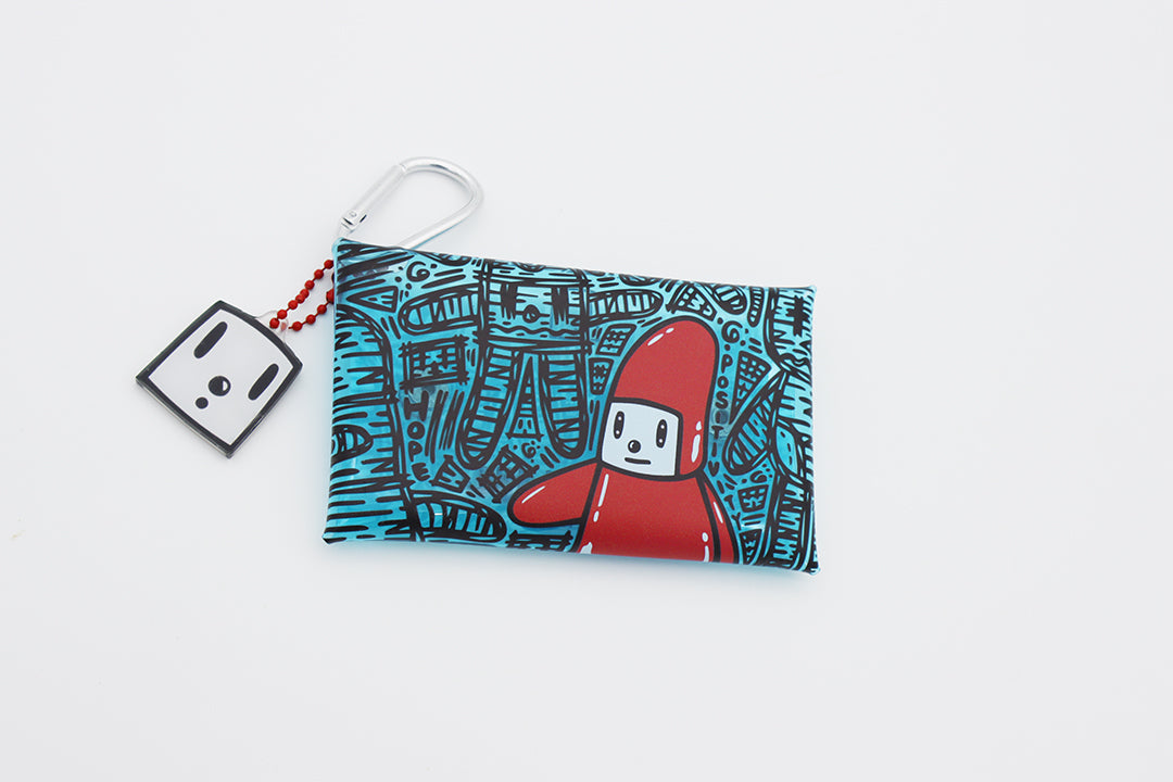 Eddie Kang｜Storyteller 雙開扣式 PVC 收納包（附贈貼紙）Storyteller PVC Multi Pouch (Stickers Included)
