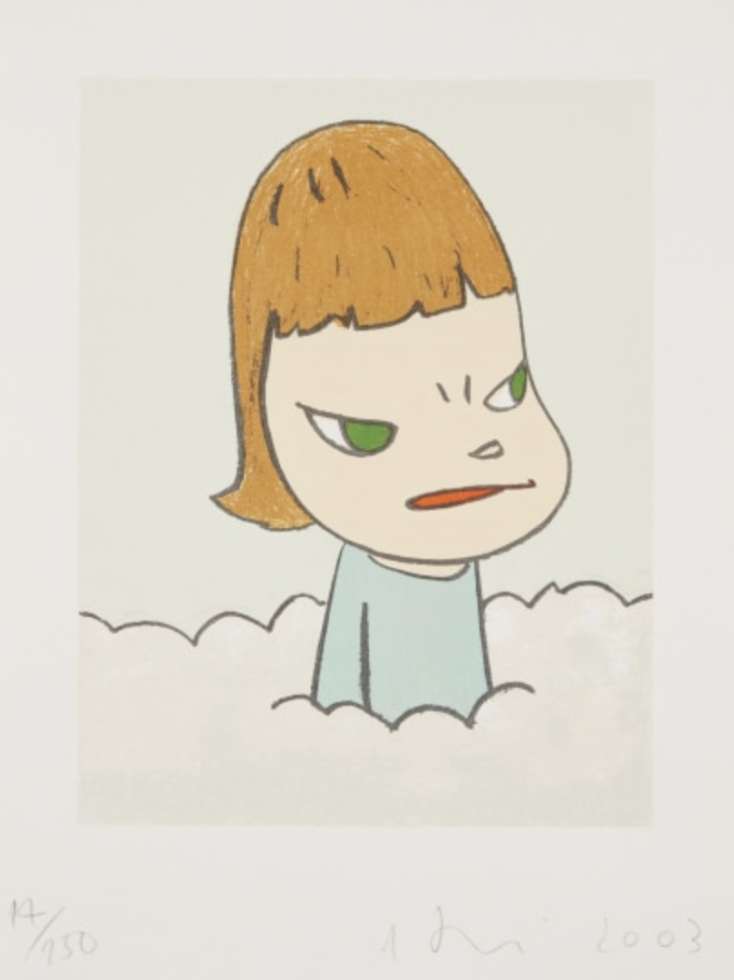 Yoshitomo Nara -In The Cloud《雲中》