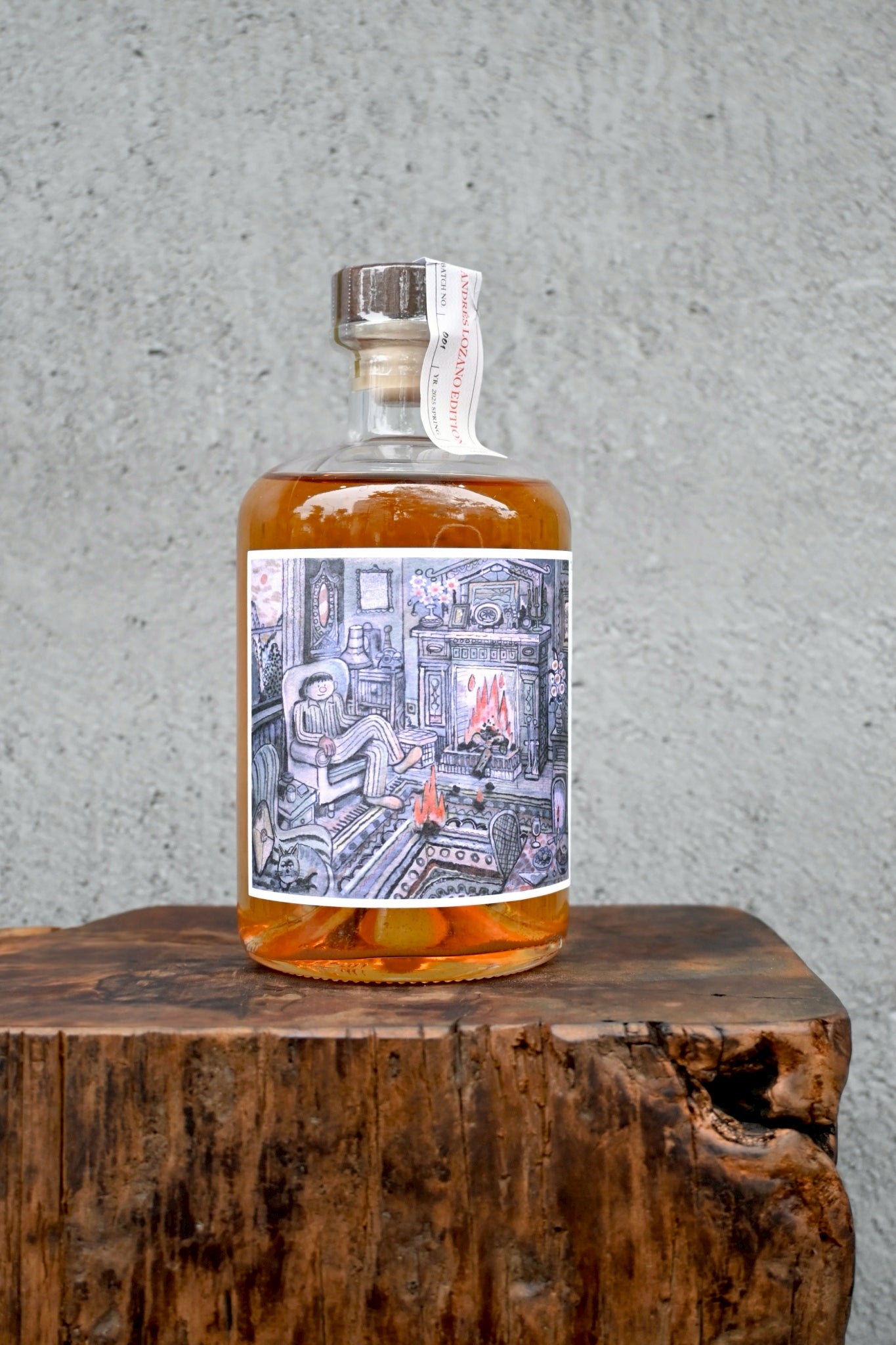 Andrés Lozano x CBU Gallery Artist Edition Distilled Liquor-"Living Room" 藝術家限量聯名酒款