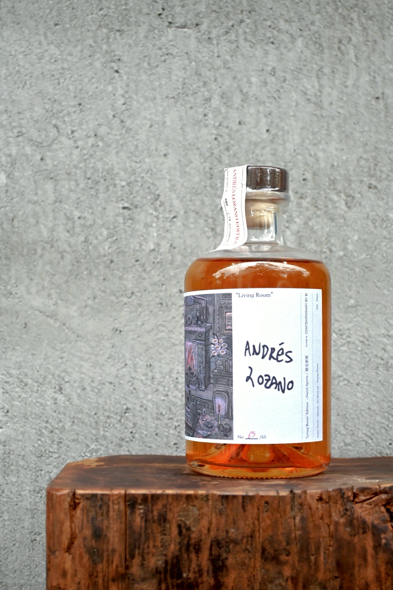 Andrés Lozano x CBU Gallery Artist Edition Distilled Liquor-"Living Room" 藝術家限量聯名酒款