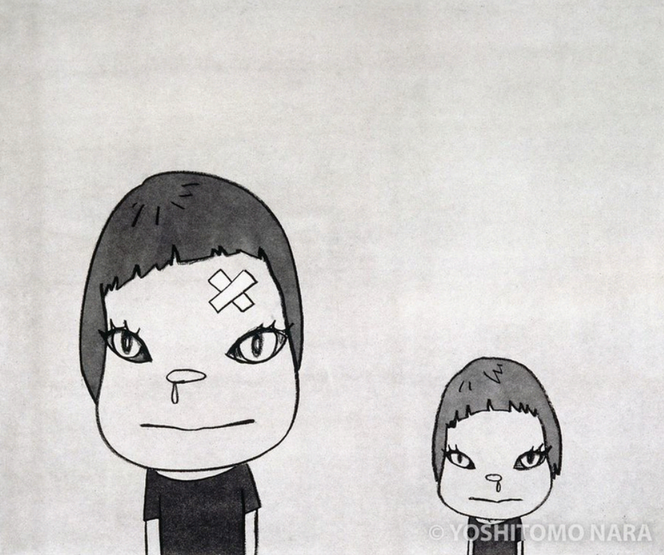 Yoshitomo Nara 奈良美智 Running Nose Brothers《流鼻水兄弟》