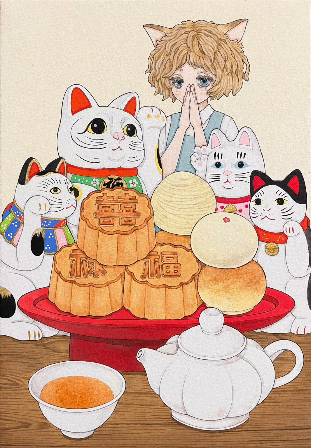 畫作-Chihiro Nagashima 永島千裕Original Artworks – CONTEMPORARY BY U