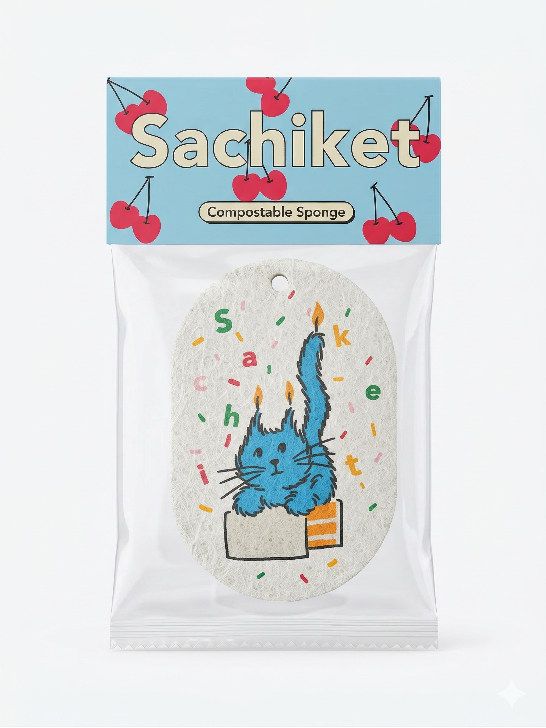 （預購）韓國 Sachiket 木棉漿海綿（2款）｜Sachiket Compostable Sponge (2styles)