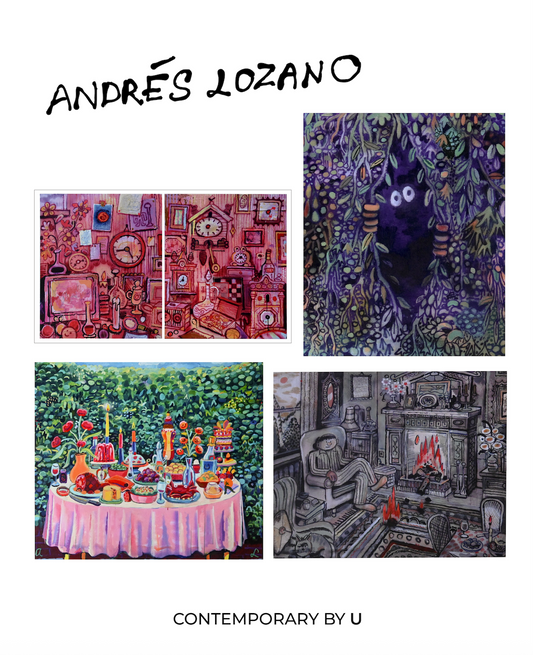 安德烈斯·洛薩諾 Andrés Lozano｜展覽限定 明信片組 Exhibition Exclusive Postcard Set