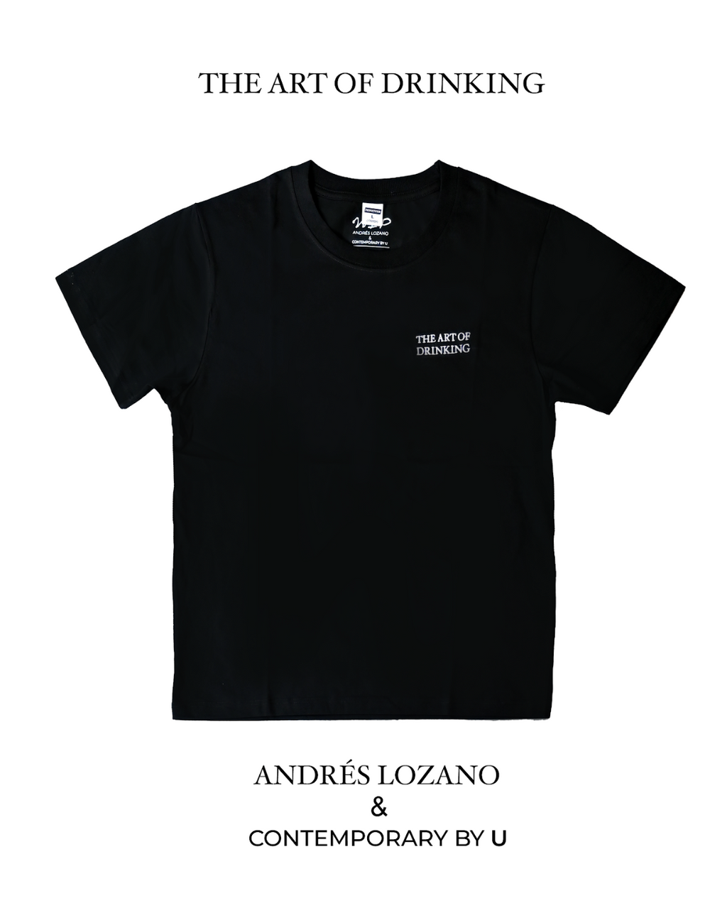Andrés Lozano The Art of Drinking Tee 安德烈斯·洛薩諾插畫《The Art of Drinking》 限量Tee