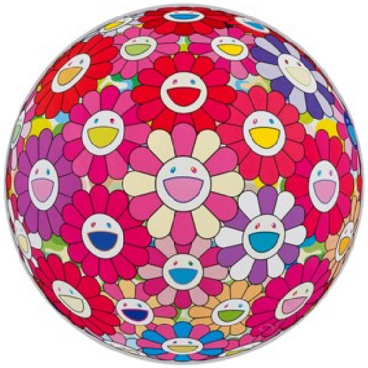 Takashi Murakami -Flower Ball (3D) "Groping for the Truth"