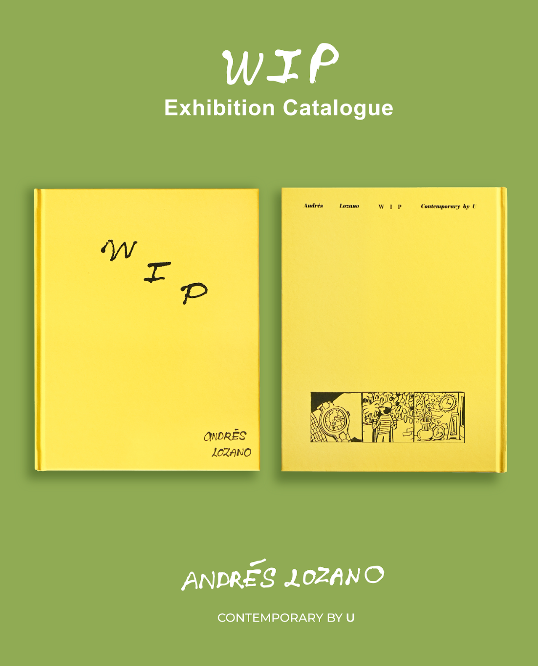 WIP-Taipei Exhibition Exclusive Collector's Edition Catalog 台北展覽限定珍藏畫冊