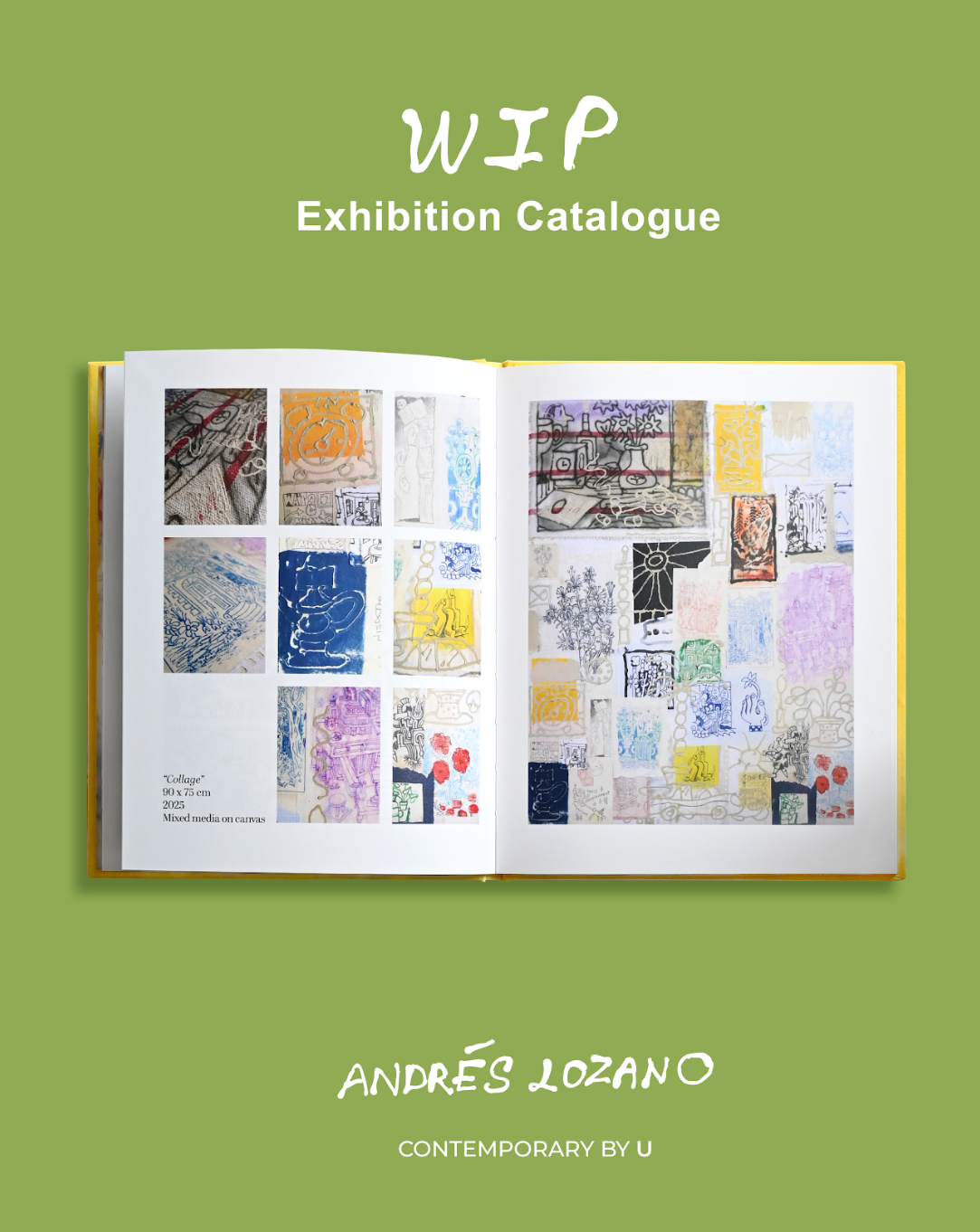 WIP-Taipei Exhibition Exclusive Collector's Edition Catalog 台北展覽限定珍藏畫冊