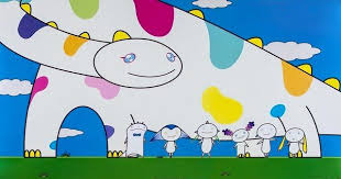 Takashi Murakami -Yoshiko and the Creatures from Planet 66