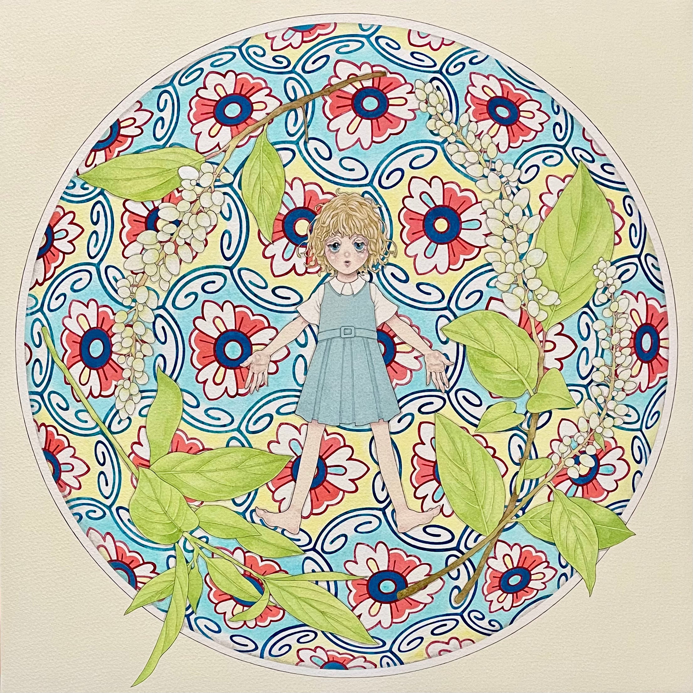 Chihiro Nagashima永島千裕 -《花之盤》