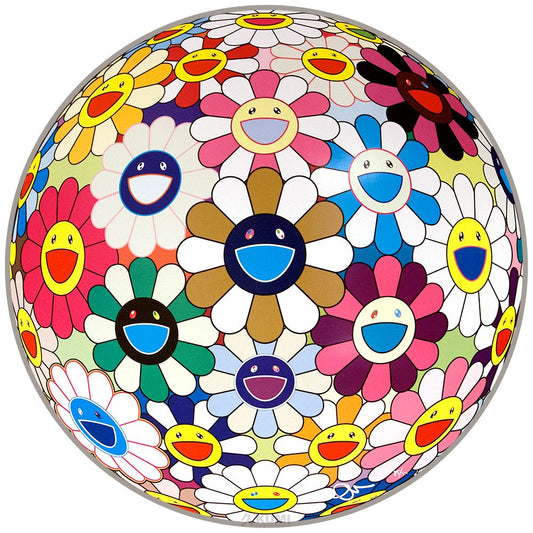 Takashi Murakami -Flower Ball "Autumn" 2004