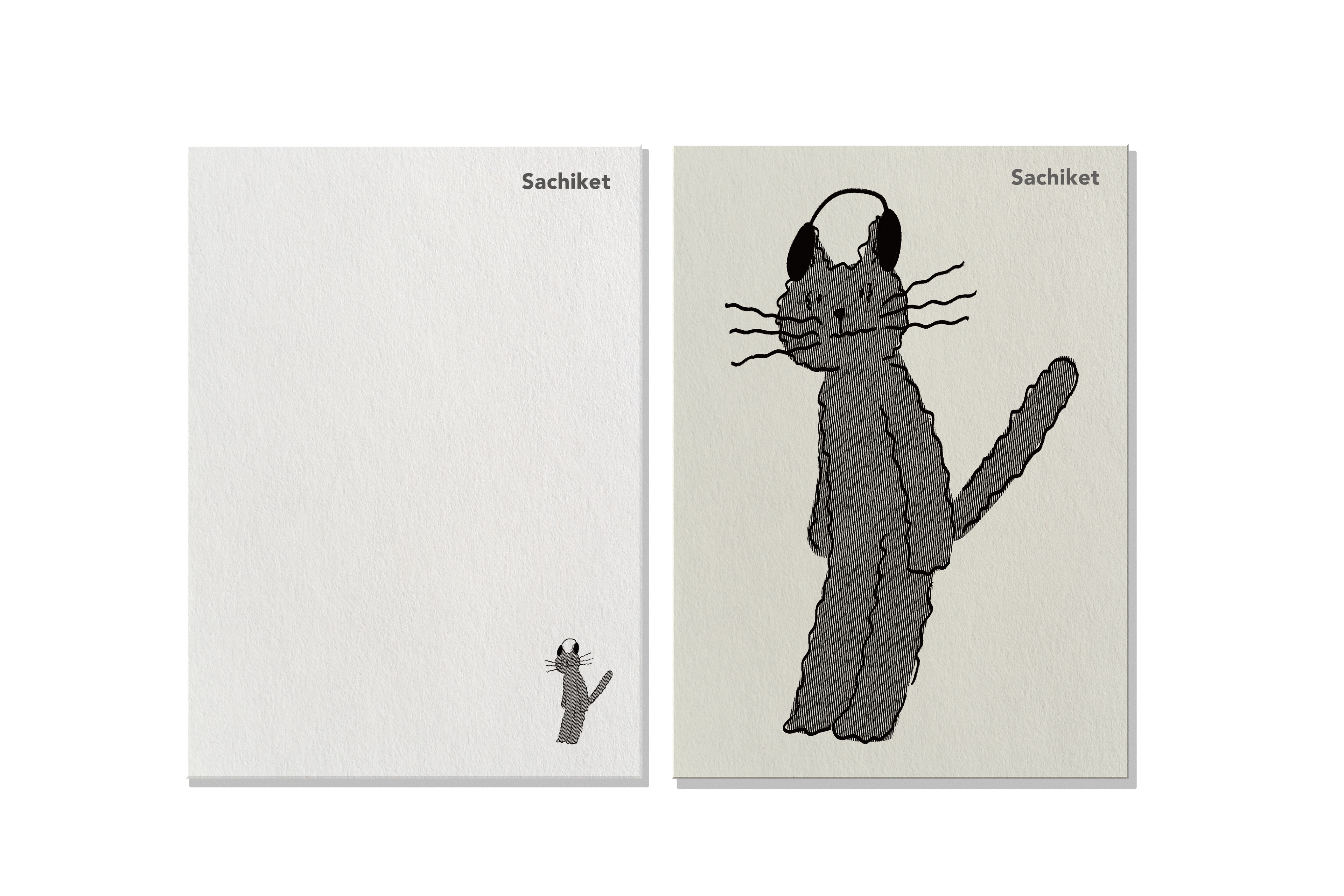 （預購）韓國 Sachiket 展覽限定 明信片｜Sachiket Postcards(5 styles)