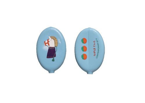 (滿額贈）CBU® x　永島千裕 ナガシマちひろ 聯名軟膠零錢包