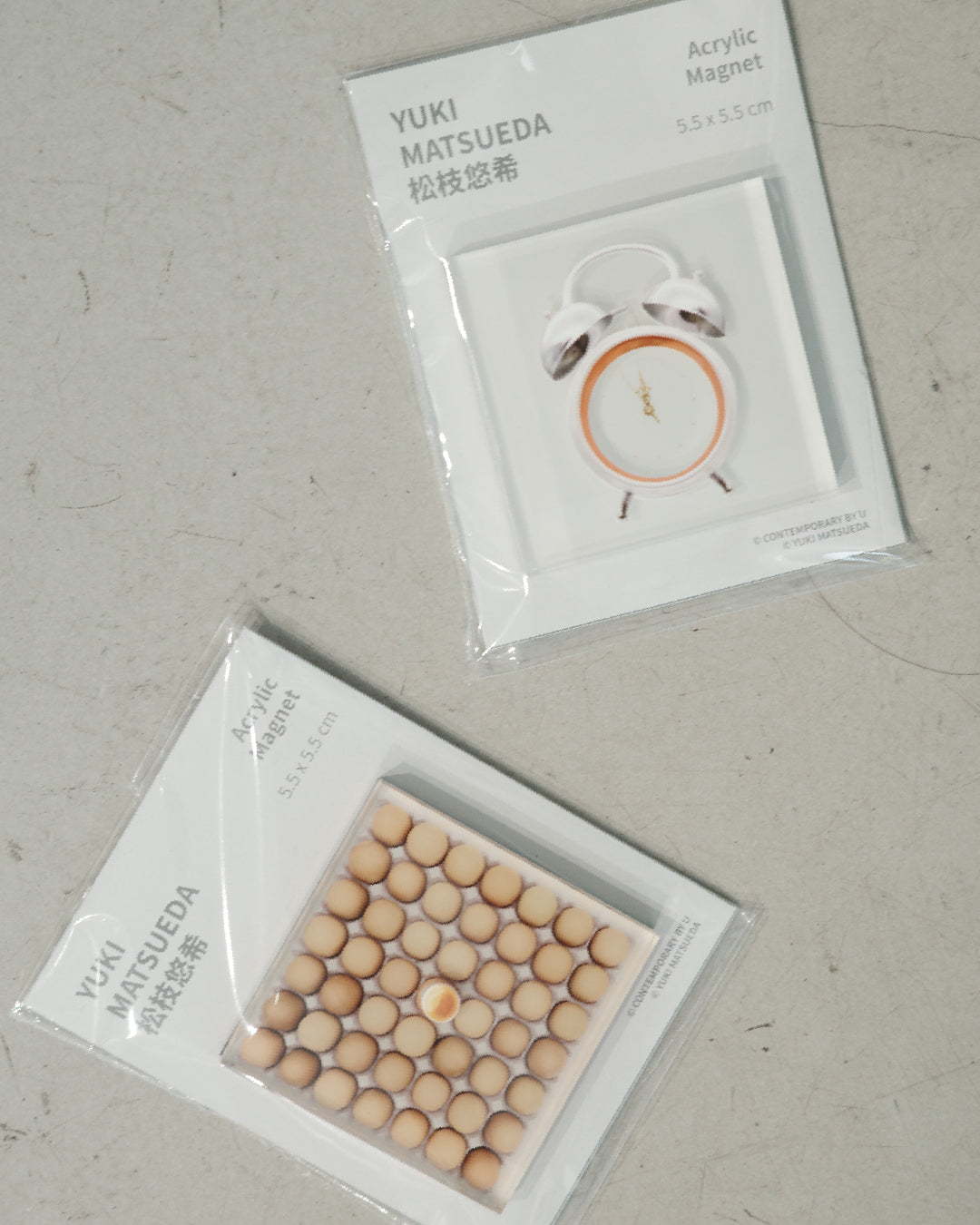 松枝悠希 壓克力磁鐵（2款）｜Yuki Matsueda Acrylic Magnet（2 styles）