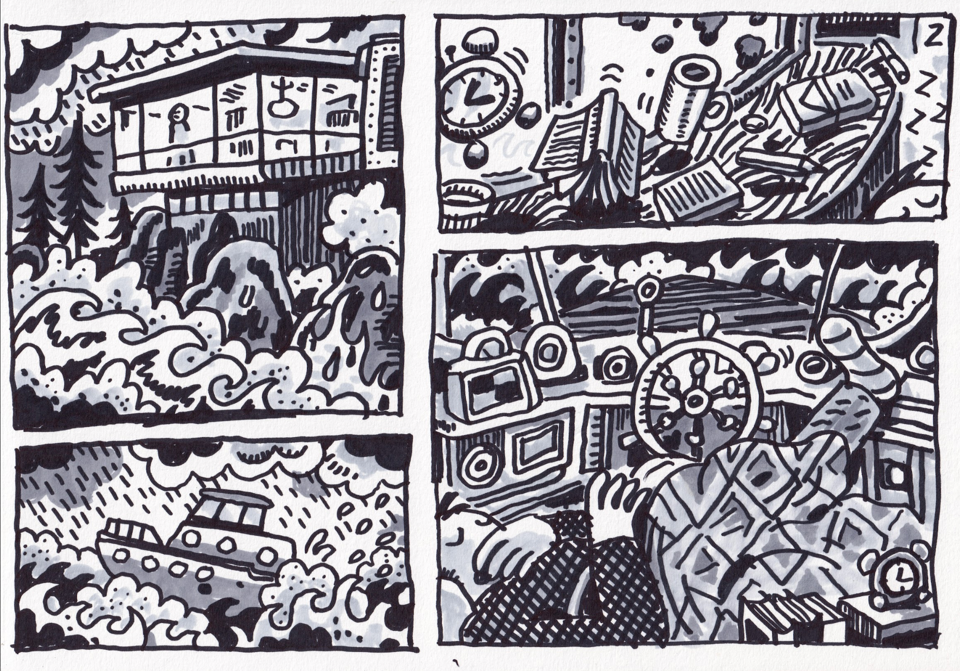 Andrés Lozano -Comic 1《漫畫（一）》