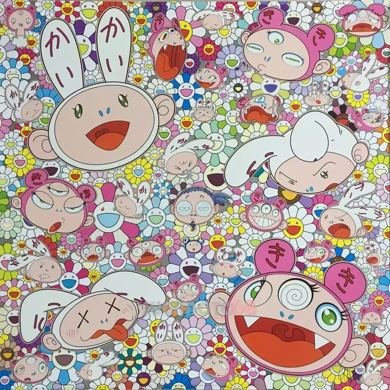 Takashi Murakami -You have all sorts of ups and downs in life. Right, Kaikai and Kiki?!
