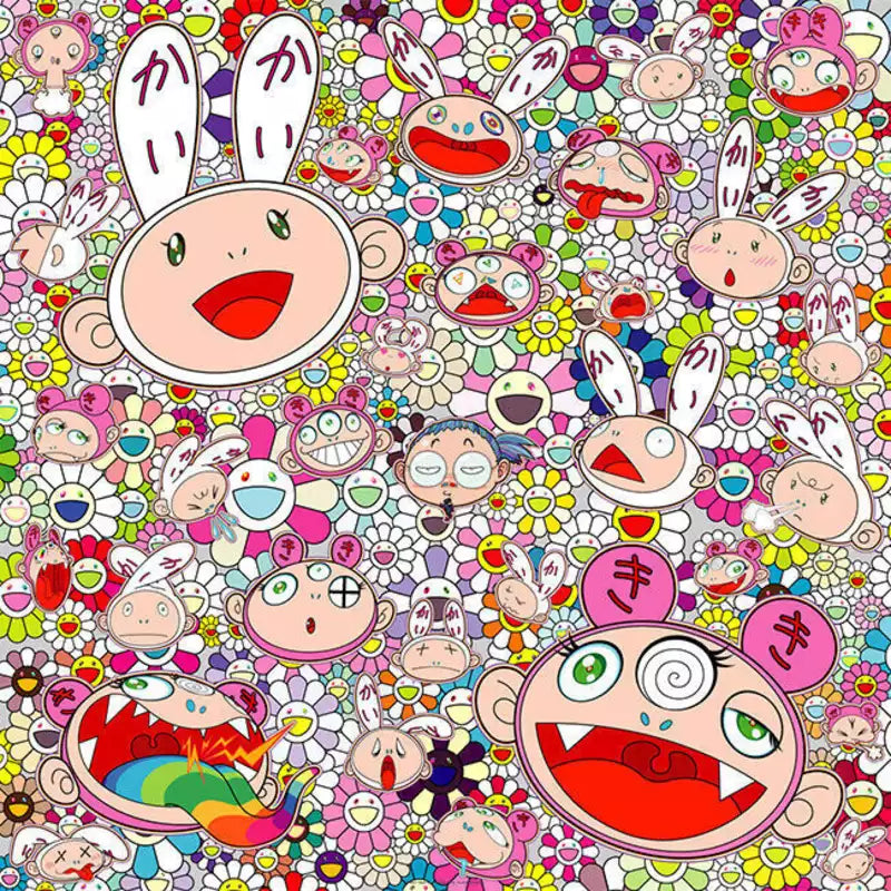 Takashi Murakami -Fortune Favors the Merry Home! Kaikai and Kiki