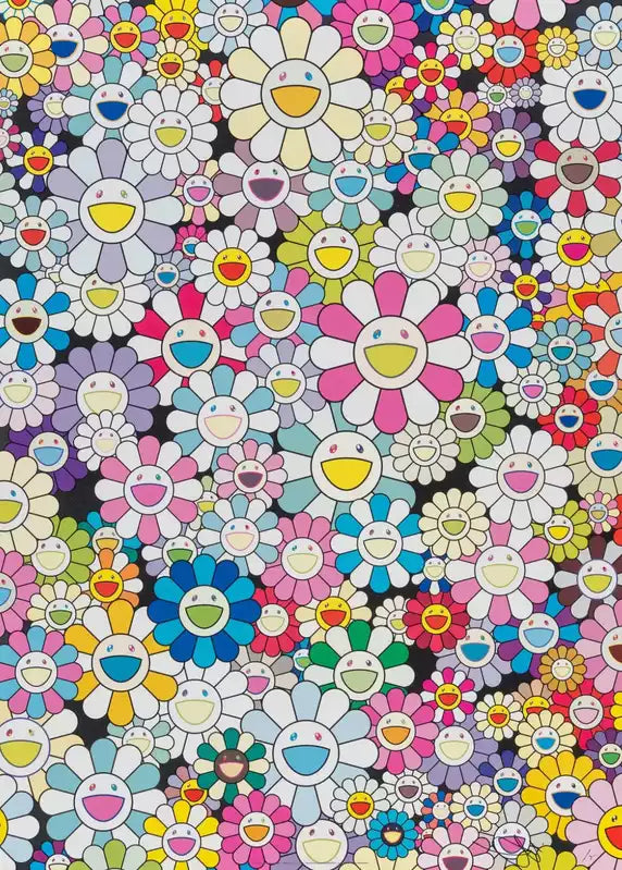 Takashi Murakami -An Homage to Yves Klein, Multicolor C 2012