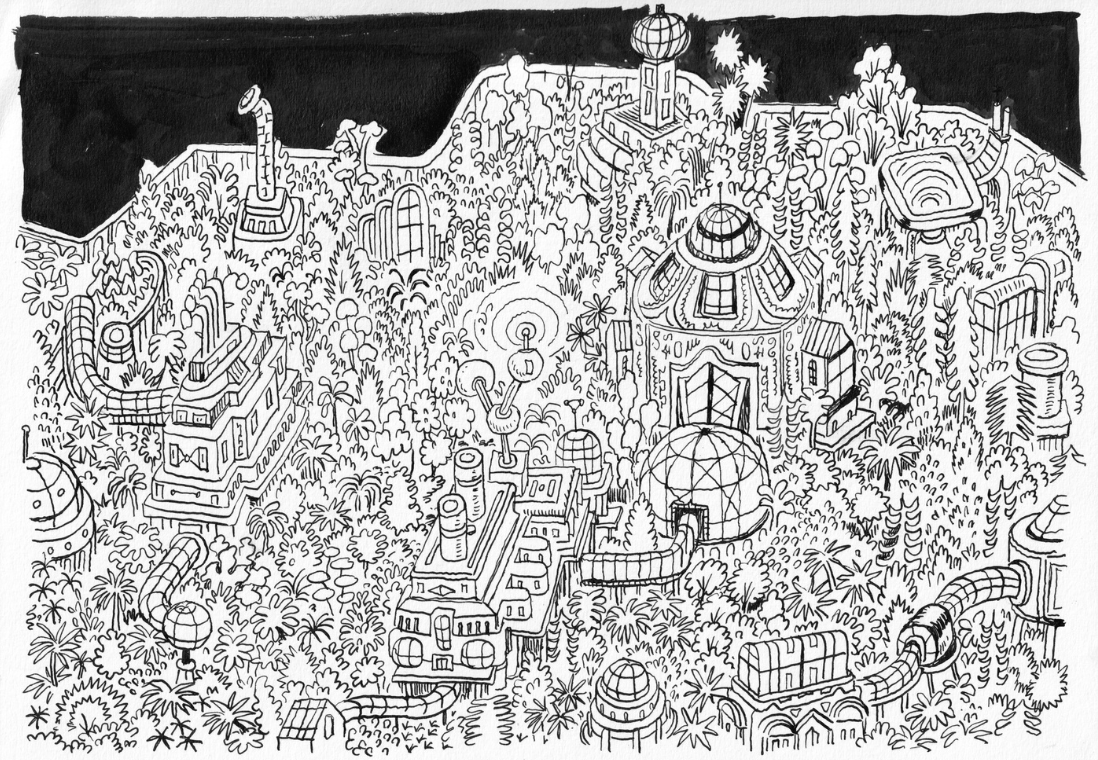 Andrés Lozano -Drawing 12《手稿（12）》